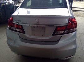 2014 HONDA CIVIC, SILVER, LX, 1.8L, AT,   A25183